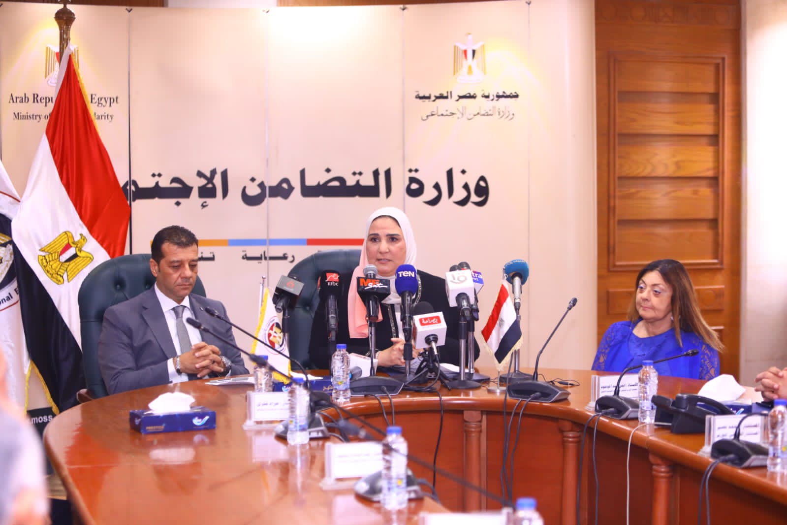 التضامن: إتاحة بيانات ذوى الإعاقة للهيئة الوطنية للانتخابات لتيسير المشاركة
