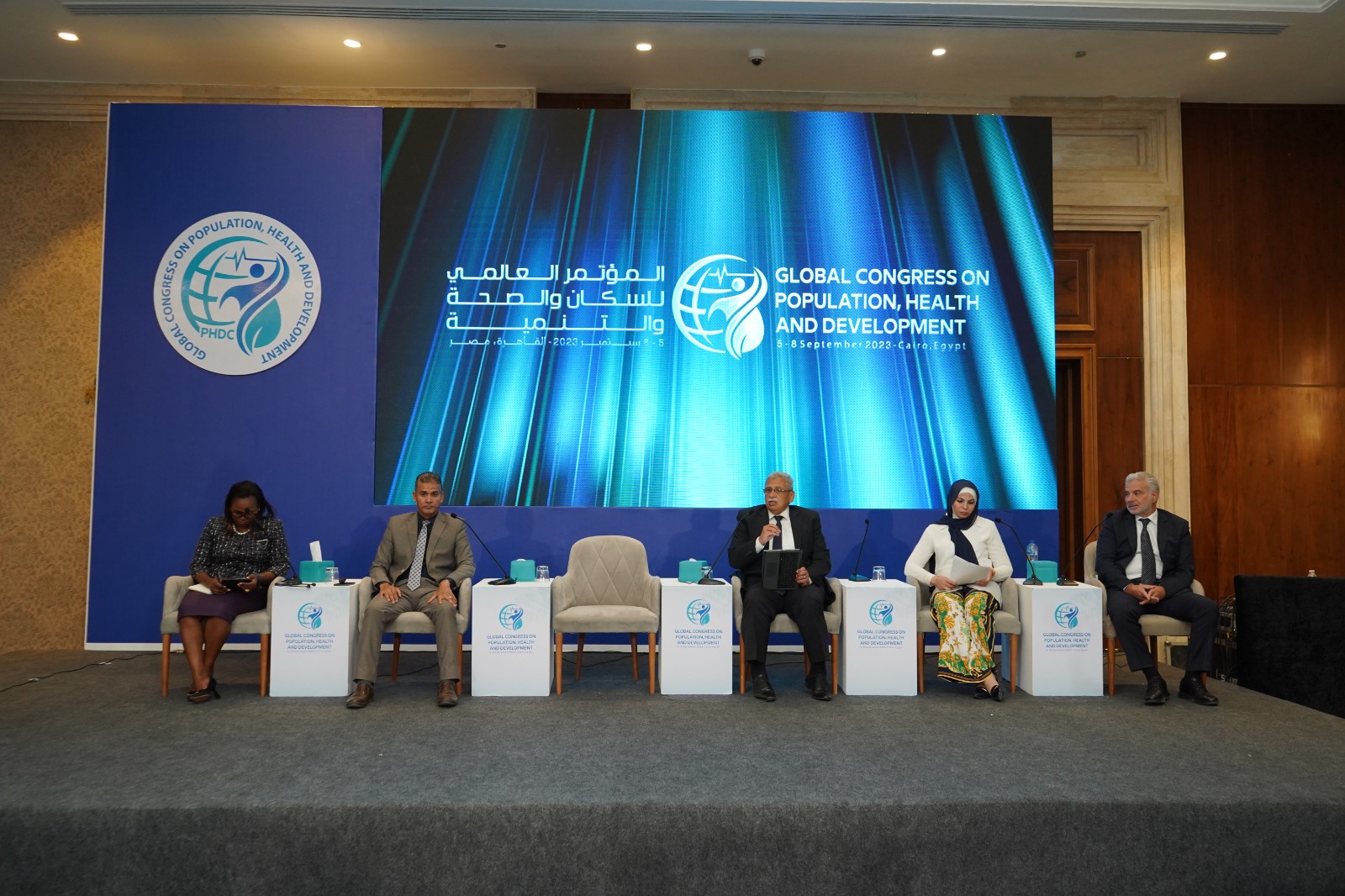 هيئة الاعتماد والرقابة الصحية تشارك في جلسة علمية عن التغيرات المناخية والتنمية المستدامة