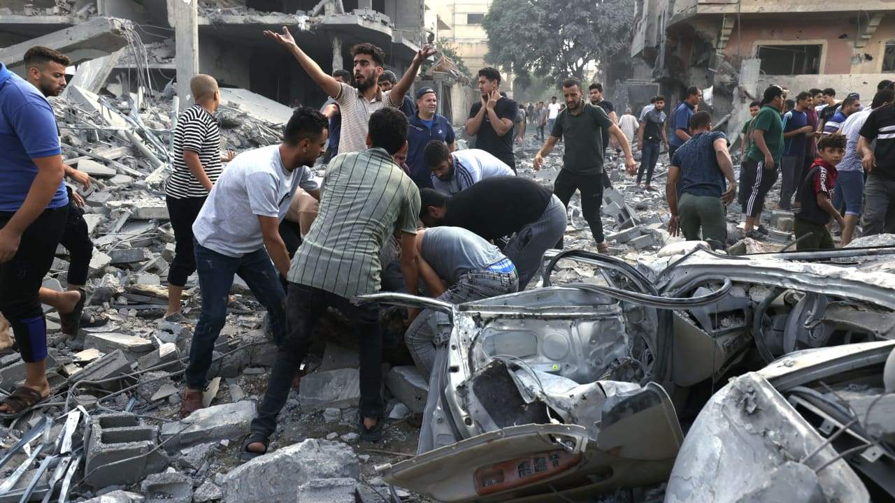 ارتفاع عدد الشهداء في غزة لـ 5087 بسبب العدوان الإسرائيلي